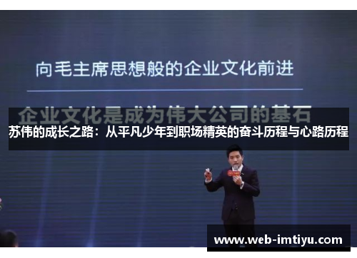 苏伟的成长之路：从平凡少年到职场精英的奋斗历程与心路历程